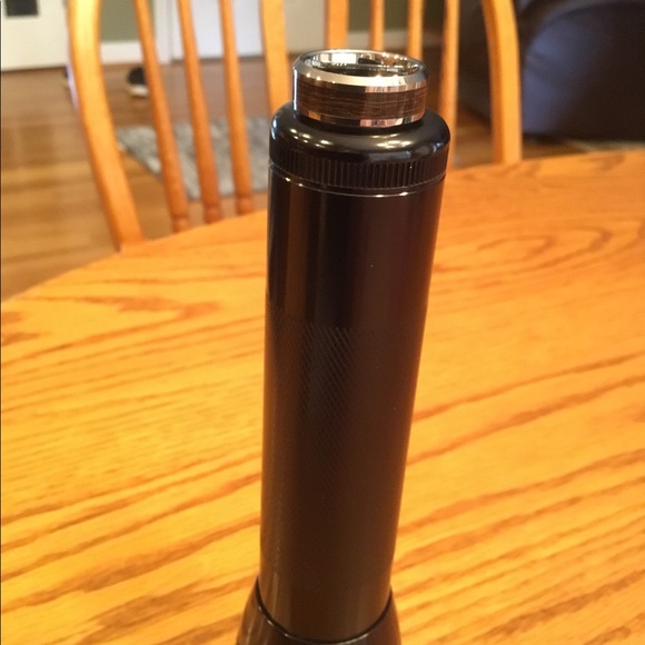 Tungsten Wood Inlay Ring - Picture 7 of 7